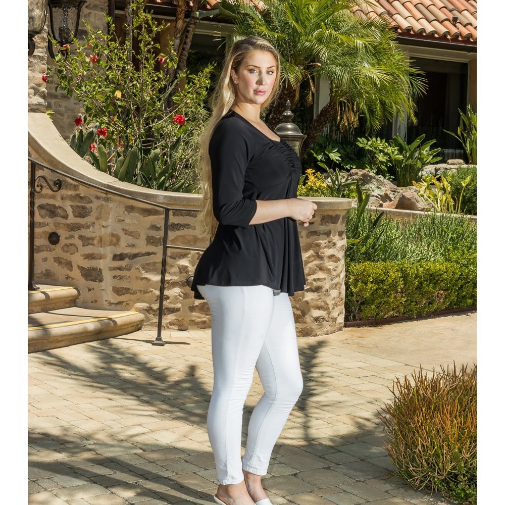 FunFash Square Neck Top - Picture 7 of 10